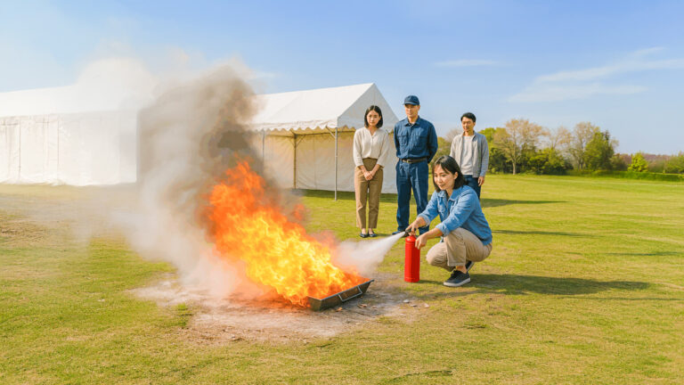 防災訓練のイメージ