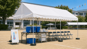 熱中症対策はいつから始める？テントで備える夏の暑さ対策