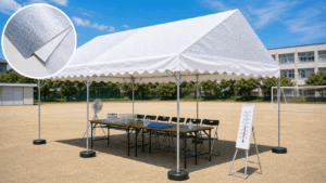 遮熱天幕テントとは？赤外線遮熱でテント内を涼しくする仕組み