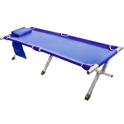 折畳み式アルミ簡易ベット 700×2000×460