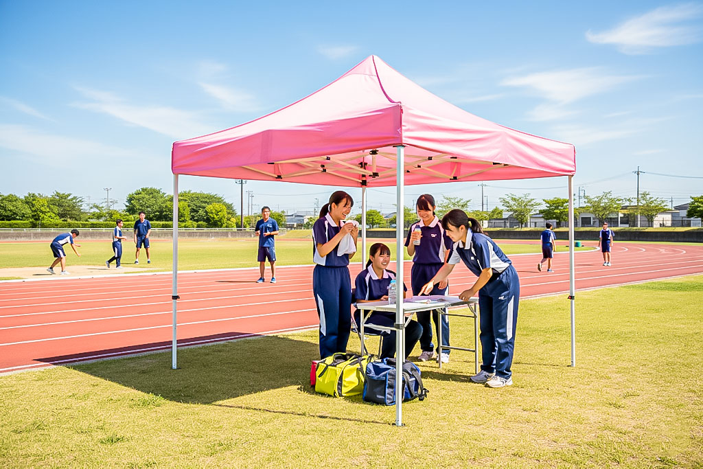 メッシュテント