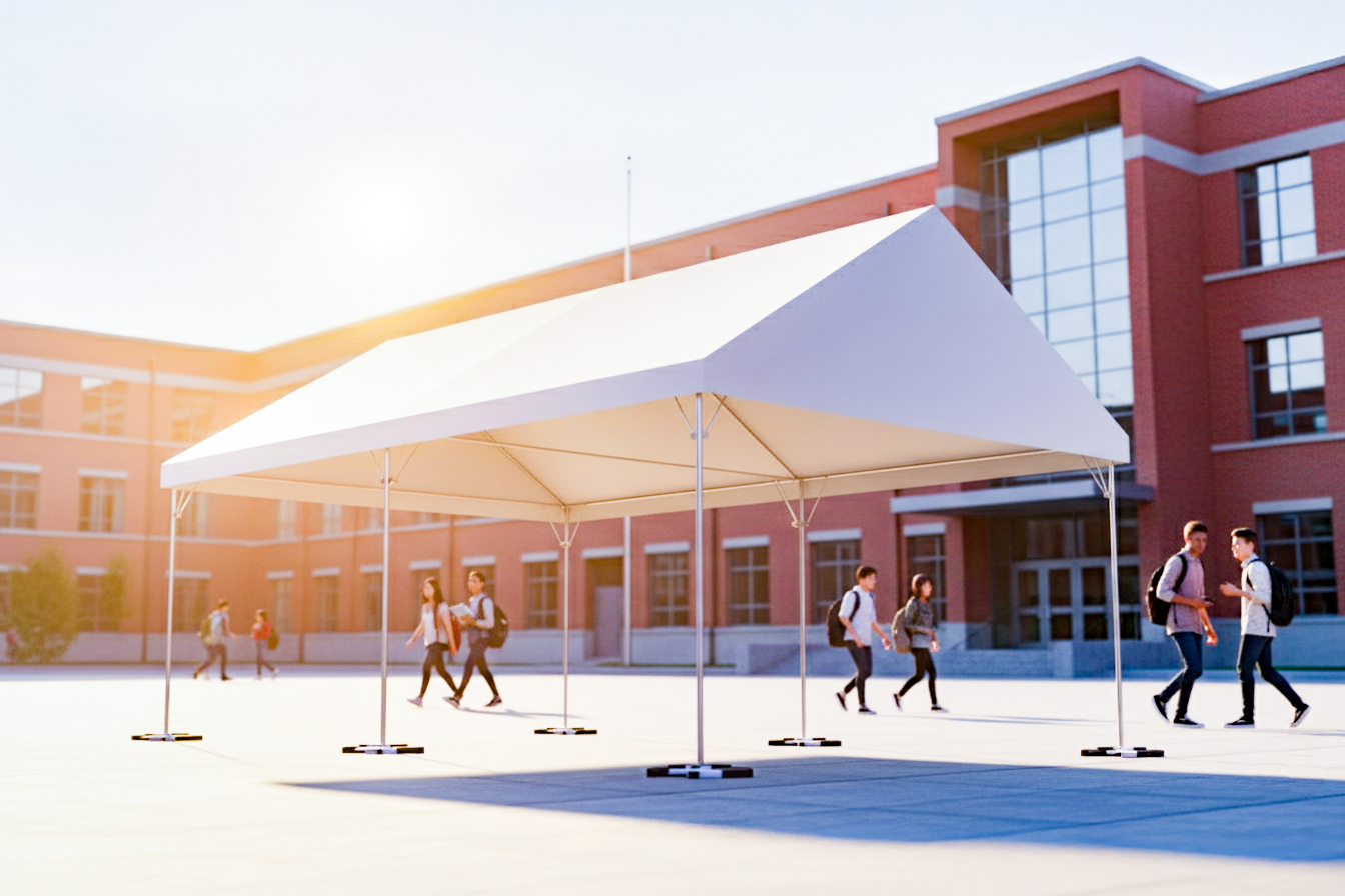 ワンタッチ式パイプテント