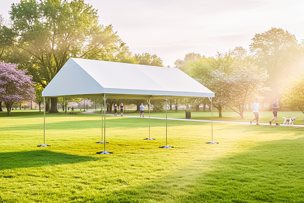 アルミフレームテント