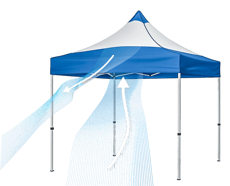 エアフローテントのイメージ